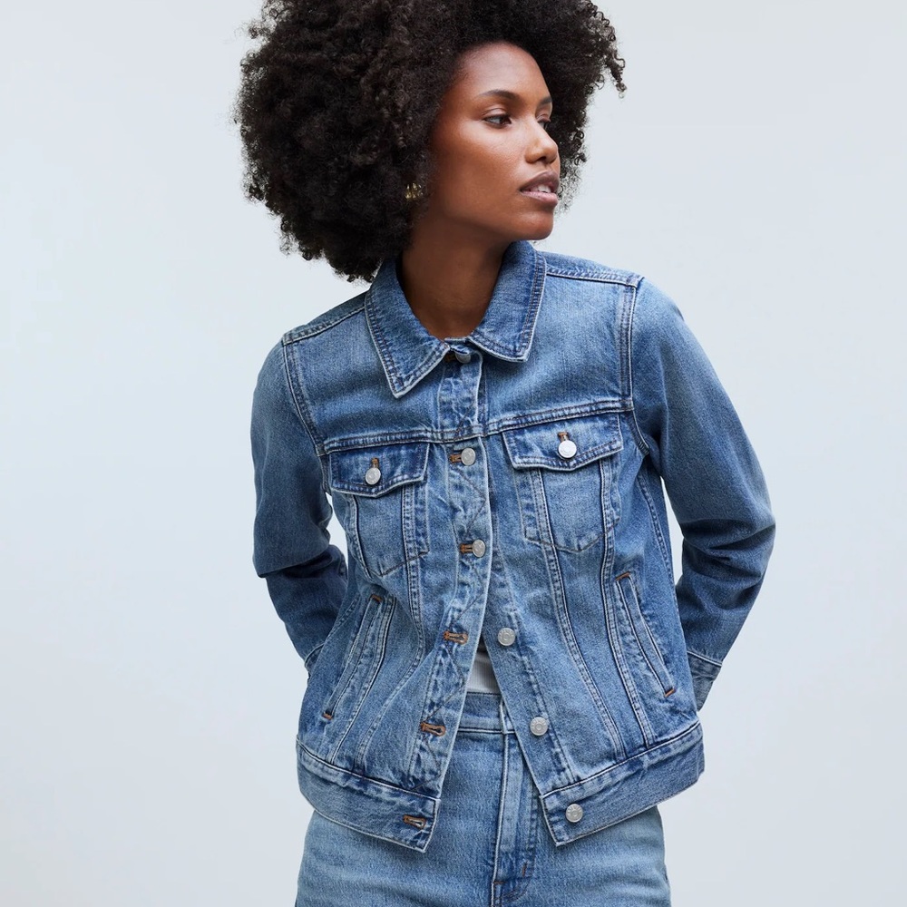 Madewell The Jean Jacket Classic fit, XXS extra extra small Medford Wash